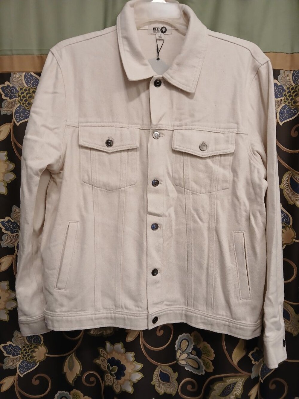 BFD Malibu Brushed Twill Trucker Jacket Work School Travel Casual Fall Winter